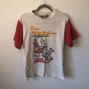 Disney Red and White T-Shirt